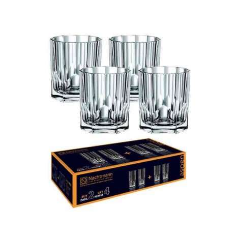  Nachtmann 92126 Aspen Crystal Cup Set crystal dishes